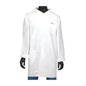 West Chester 3620/M PosiWear BA Lab Coat - 2 Pocket 58 gsm