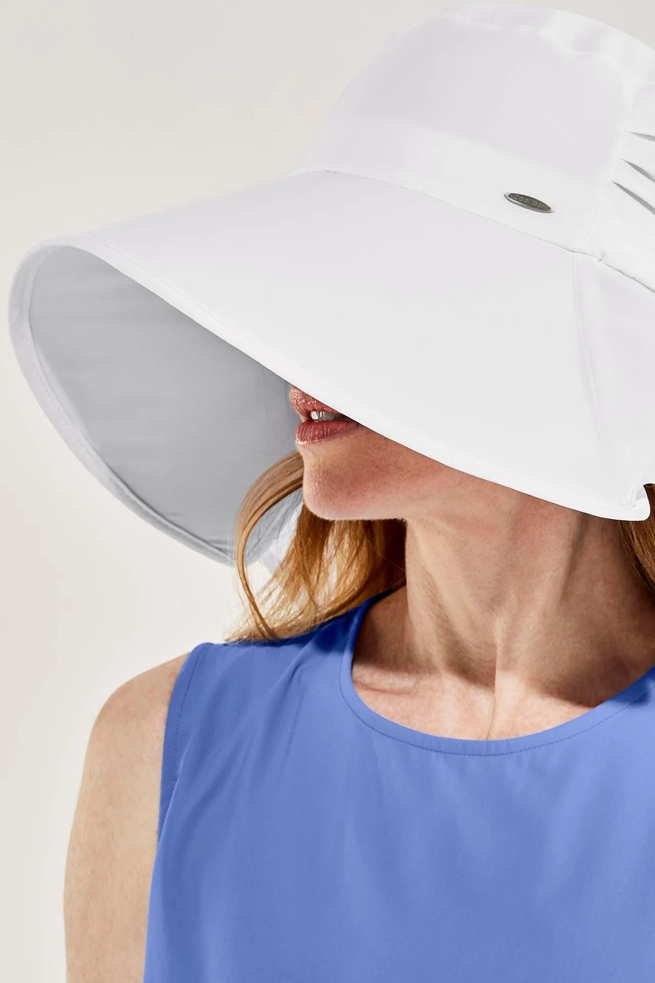 Women's Anastasia Elegant Full Coverage Hat  |  White