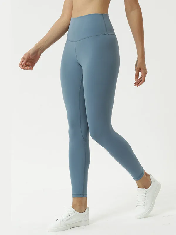 Women's High Waist Inside Seam Gym Leggings