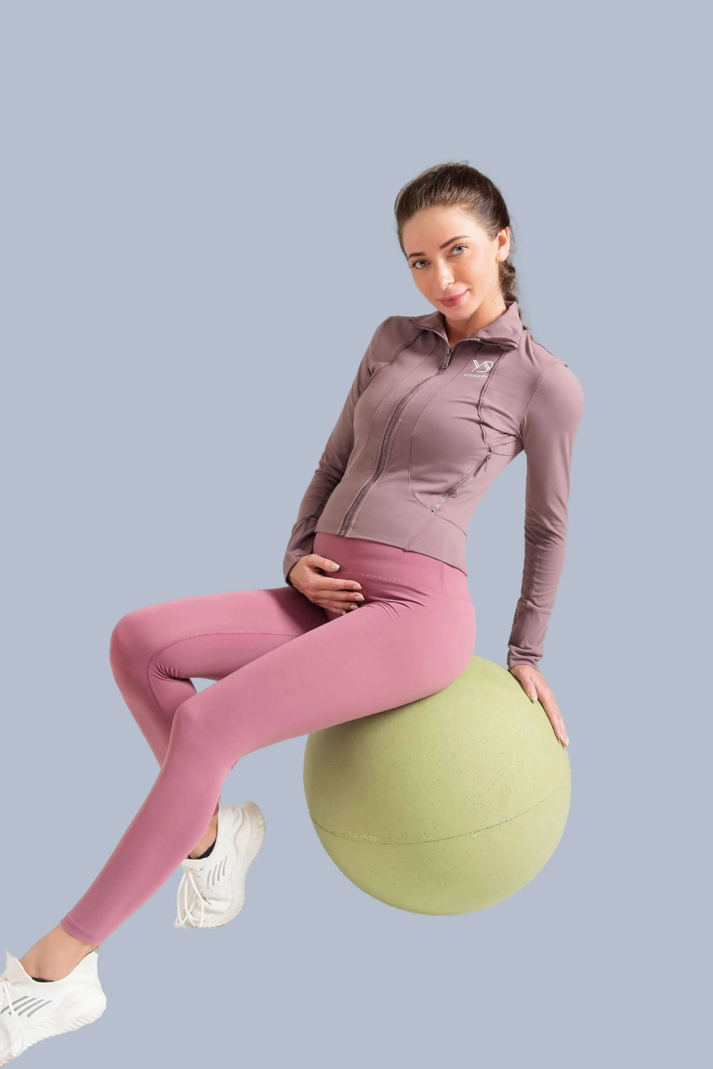 YOGADEPT BUTTERY SOFT FABRIC MATERNITY LEGGINGS