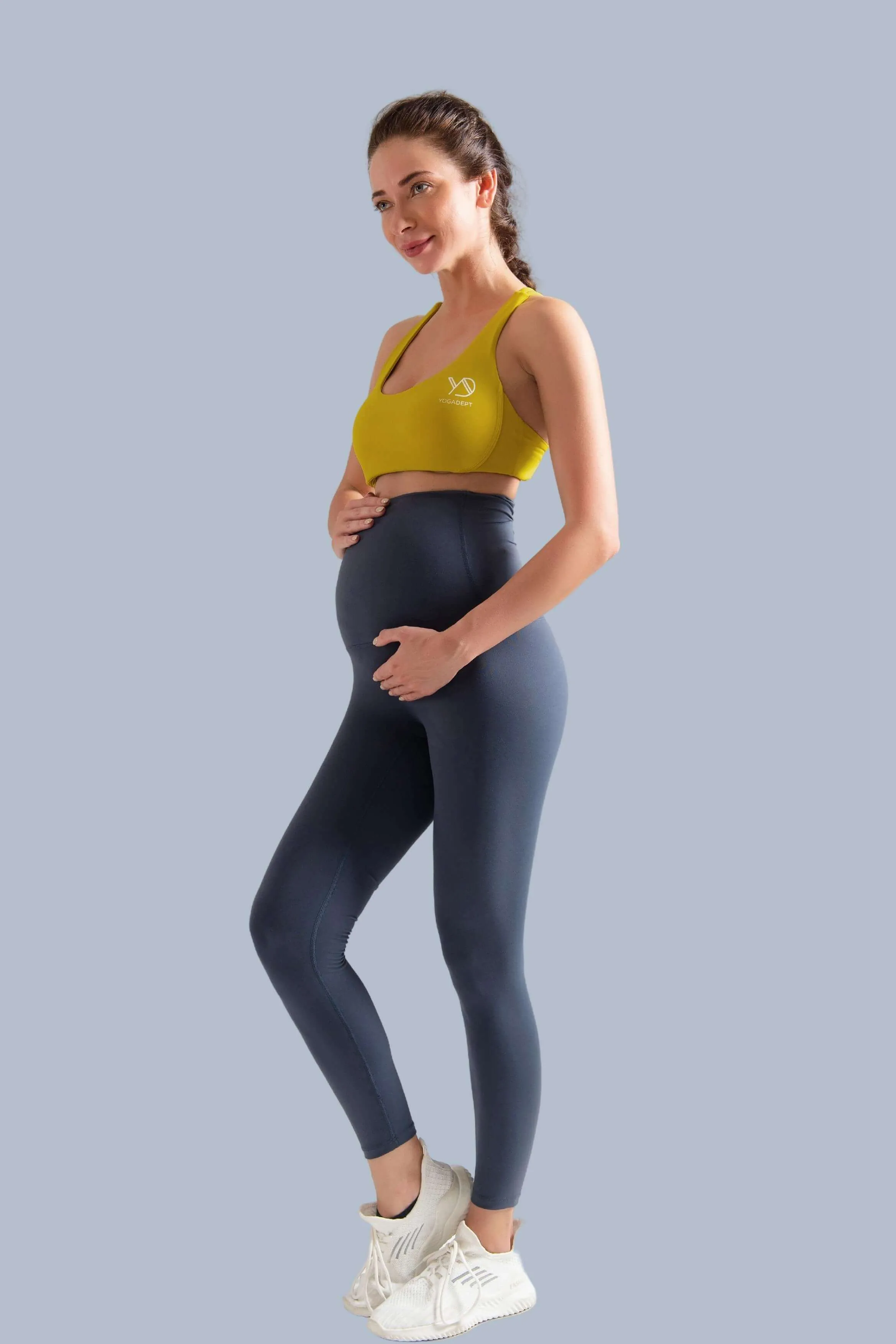 YOGADEPT BUTTERY SOFT FABRIC MATERNITY LEGGINGS